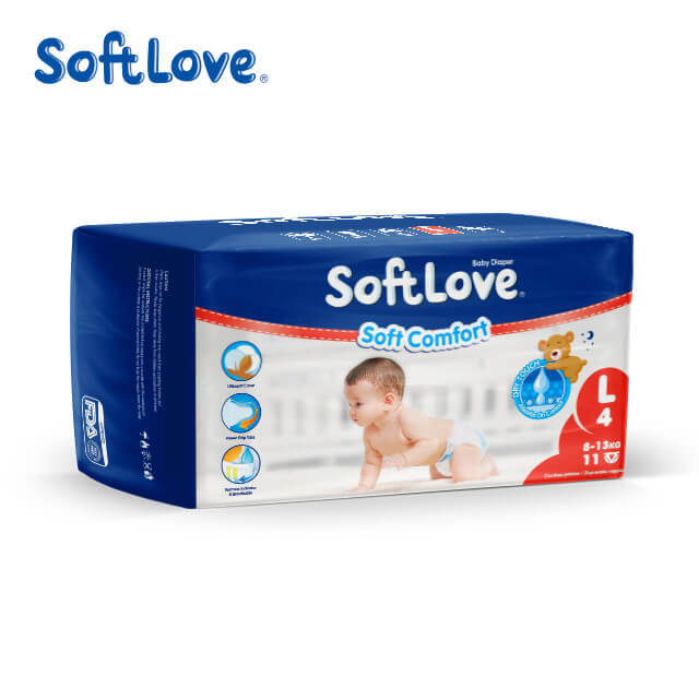 Couches jetables écologiques Softlove Soft Comfort à vendre (L11)