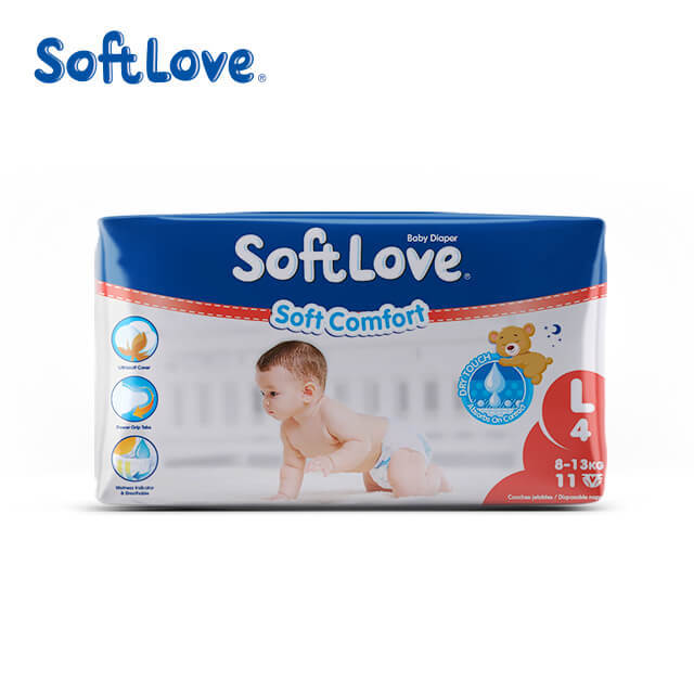 Couches jetables écologiques Softlove Soft Comfort à vendre (L11)