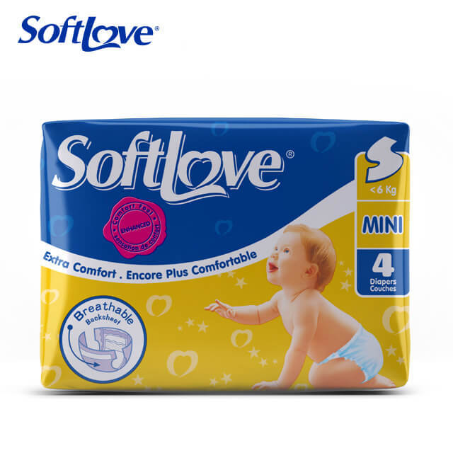 مورد حفاضات الأطفال القابلة للتنفس من Softlove Clothlike بسعر الجملة رخيص (S4)