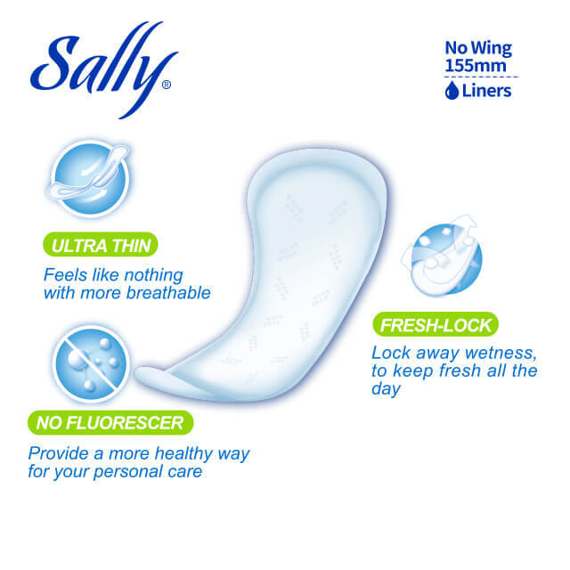 Protège-slips ultra-fins Différents types de serviettes hygiéniques pour un usage quotidien