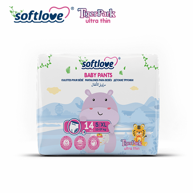 Superior Absorbency Disposable Baby Diapers Pants for Newborn Children