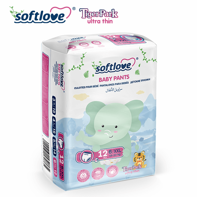 Custom Disposable Baby Diaper OEM Ultra-dry Training Pant Manufacturer