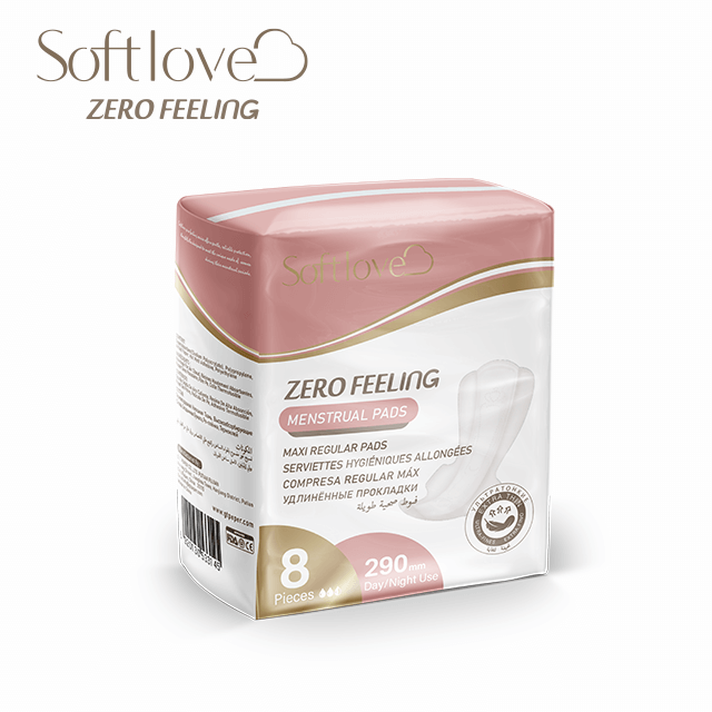 Softlove Zero Feeling Leak-Free Soft Breathable Sanitary Pads Factory