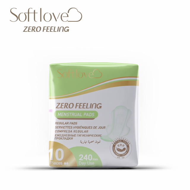 Factory Price Disposable Sanitary Napkin with Super Soft Top Layer