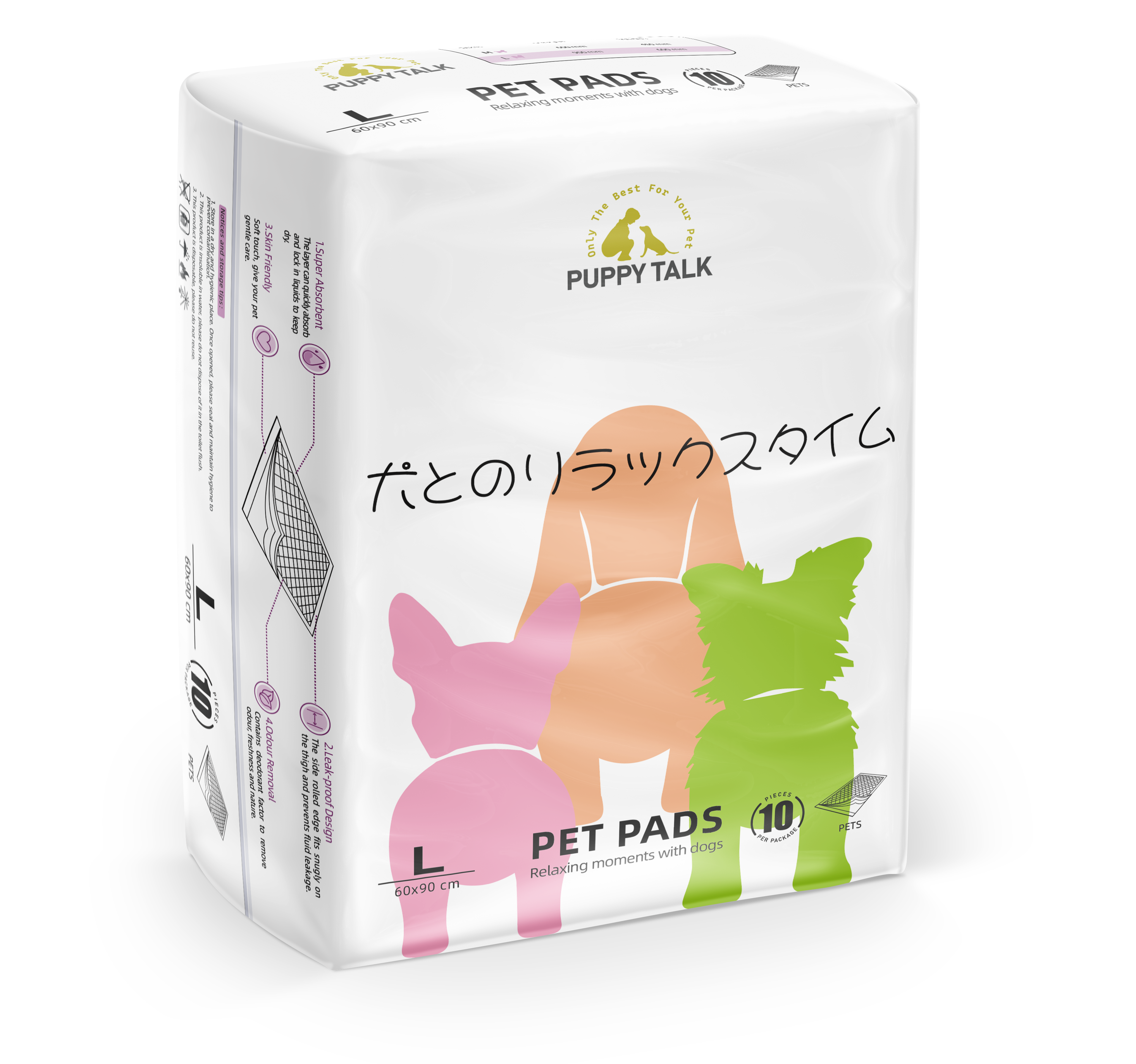 Best-Selling Odour Removal Super Absorbent 60*90cm Underpads Wholesale