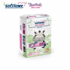 Couches pour bébés premium en gros Softlove Tigerpark Series, fabricant OEM