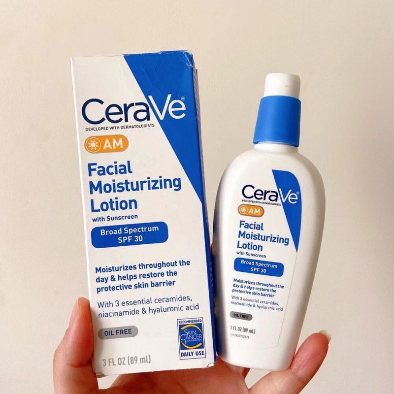 Cerave AM Facial Moisturizing Lotion with Sunscreen Broad Spectrum SPF 30