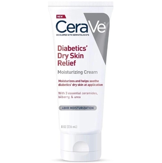 Cerave Diabetics' Dry Skin Relief Moisturizing Cream