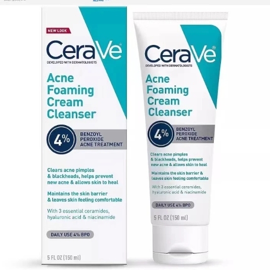 Cerave Acne Foaming Cream Cleanser