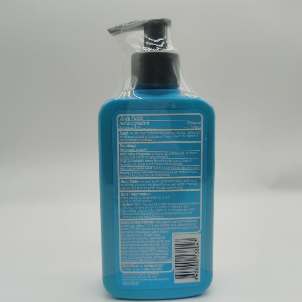 Cerave Psoriasis Clearnser 2% SALICYLIC ACID PSORIASIS WASH