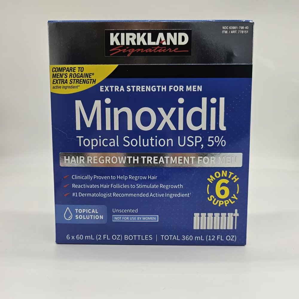 KIRKLAND Minoxidil Topical Solution USP 5%