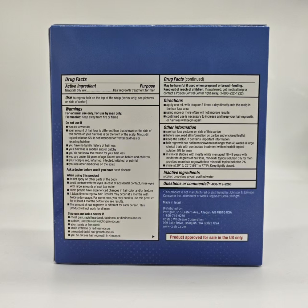 KIRKLAND Minoxidil Topical Solution USP 5%