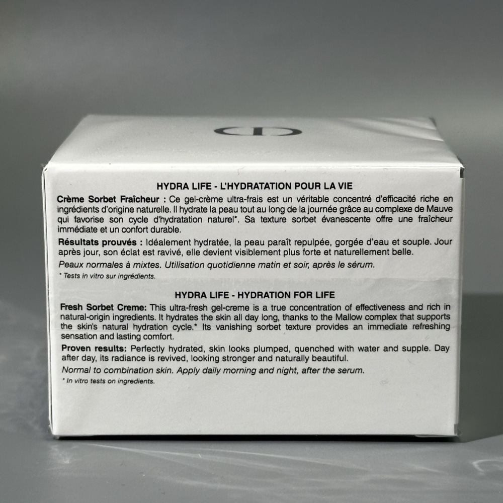 Dior HYDRA LIFE CREME SORBET FRAICHEUR FRESH SORBET CREME