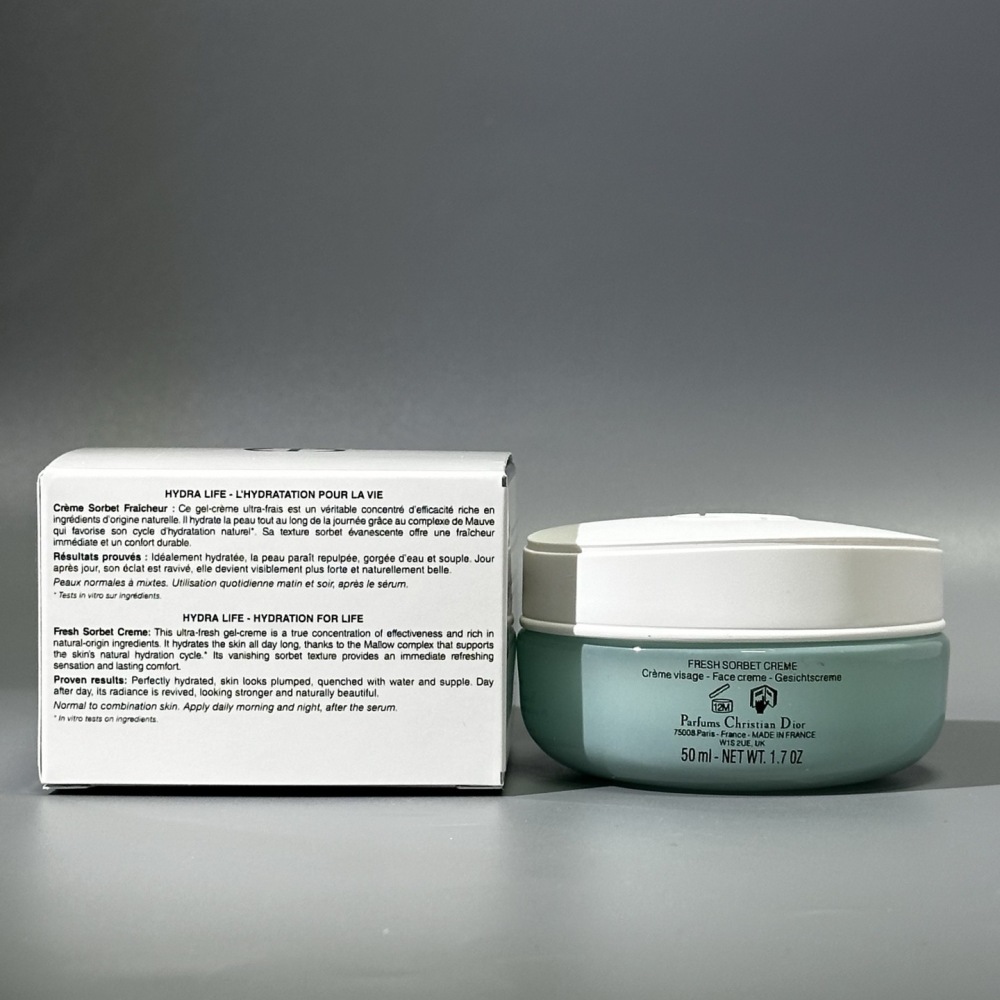 Dior HYDRA LIFE CREME SORBET FRAICHEUR FRESH SORBET CREME