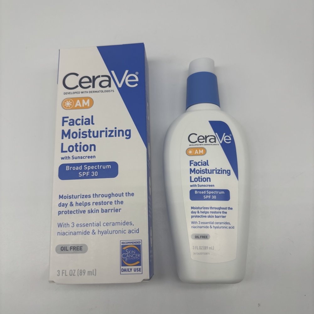 Cerave AM Facial Moisturizing Lotion with Sunscreen Broad Spectrum SPF 30