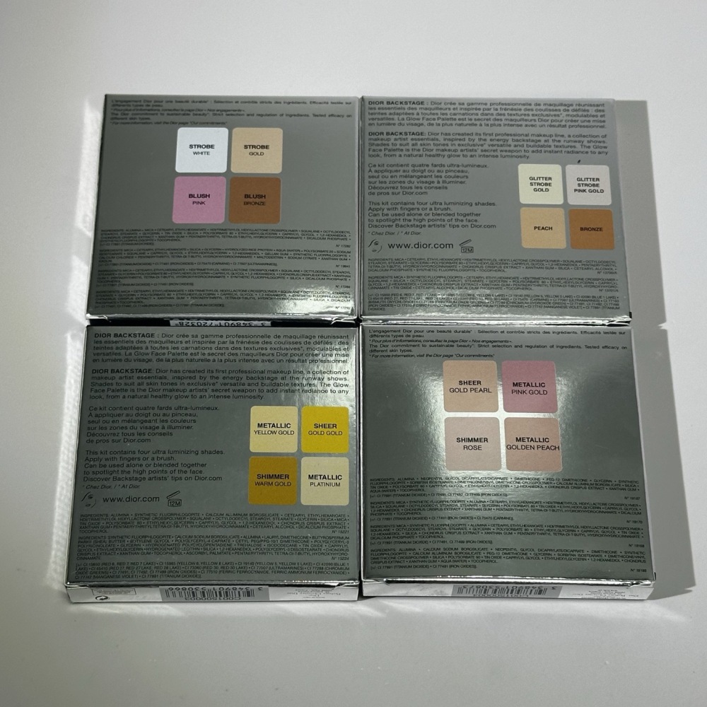 Dior Backstage Glow Face Palette 0.35oz