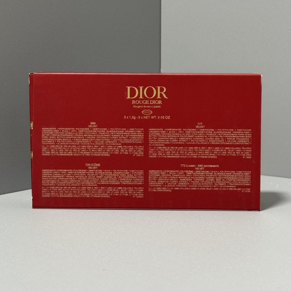 Dior Lipstick Set