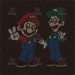 High Quality Cartoon Cake Happy Birthday Rhinestone/Acrylic /Gem Stone Glitter Sticker Wall Decals DIY