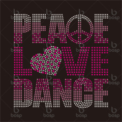 Custom New Design Cheer Mom Rhinestone Motif Iron on Transfer for Tees and Shirts