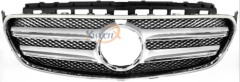 Front Grille O/M With Chrome-213-2138880703
