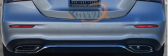 Rear Bumper Set With Exhaust Mouth-213-2138850001