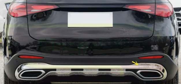 rear bumper set-X254