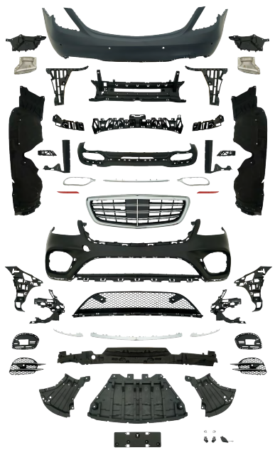 bodykit update to S450-W222