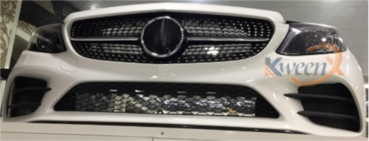 front bumper set n/m with diamond grille-205-2058856002