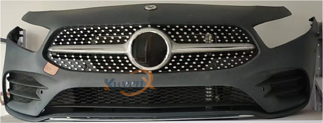 front bumper set with diamond grille-257-2578855901