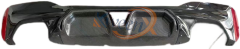 rear diffuser CS style with led-G30