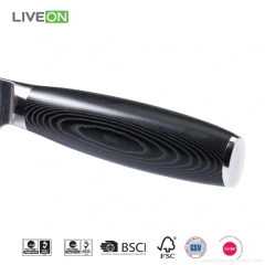 8 Inch Micarta Handle Damascus Chef Knife