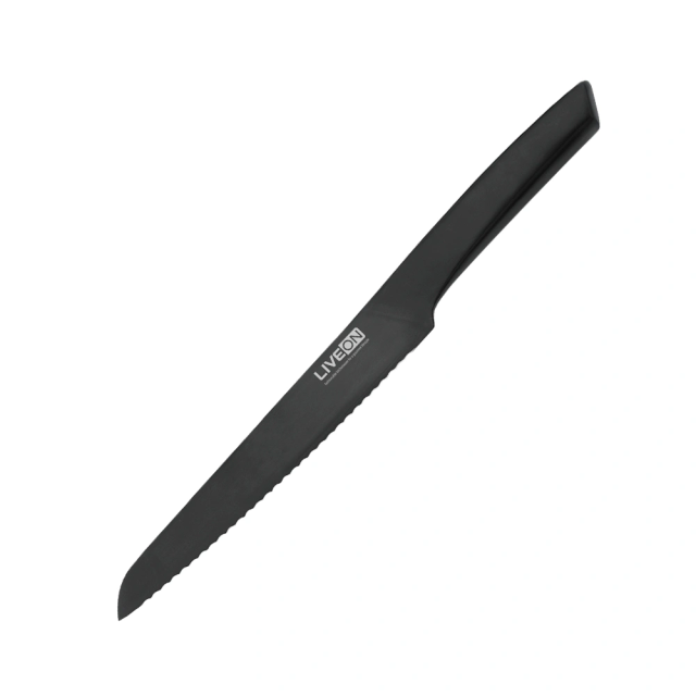 8'' Black Oxide Stream-line Bread Knife