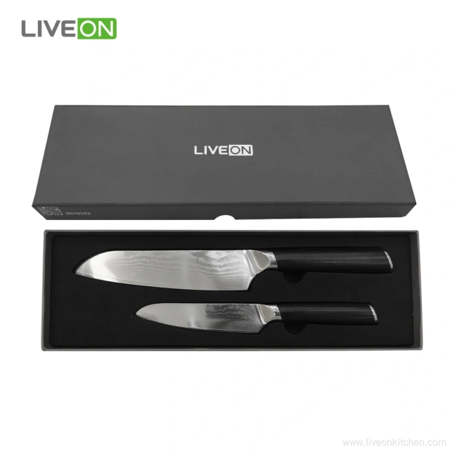 67 Layers Santoku Damascus Steel Kitchen Knife Set
