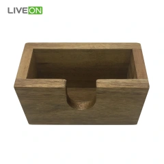 4pcs Acacia Wood Coaster