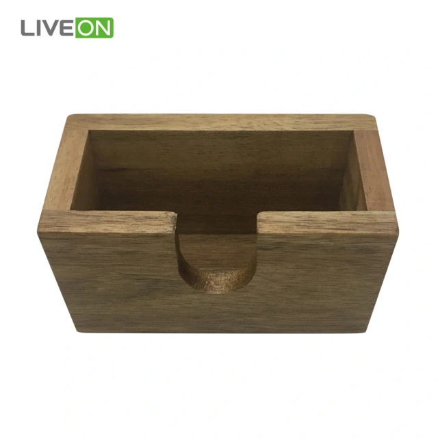 4pcs Acacia Wood Coaster