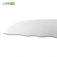 Classic Serrated Santoku Salad Knife