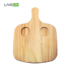 Wooden Cutting Cheese Board and Knife Set