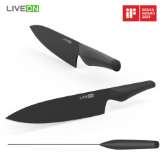 Black color & Anti-bacterial Kitchen Knife Set
