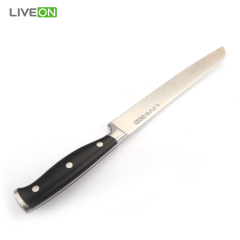 5pcs knife set with block
