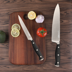 5pcs knife set with block