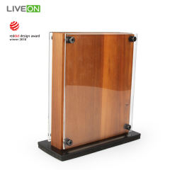 Red Dot Design kitchen knife 6pcs knife with magnetic block set