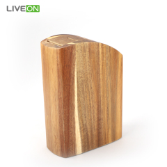 5pcs knife set with block