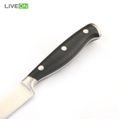 5pcs knife set with block