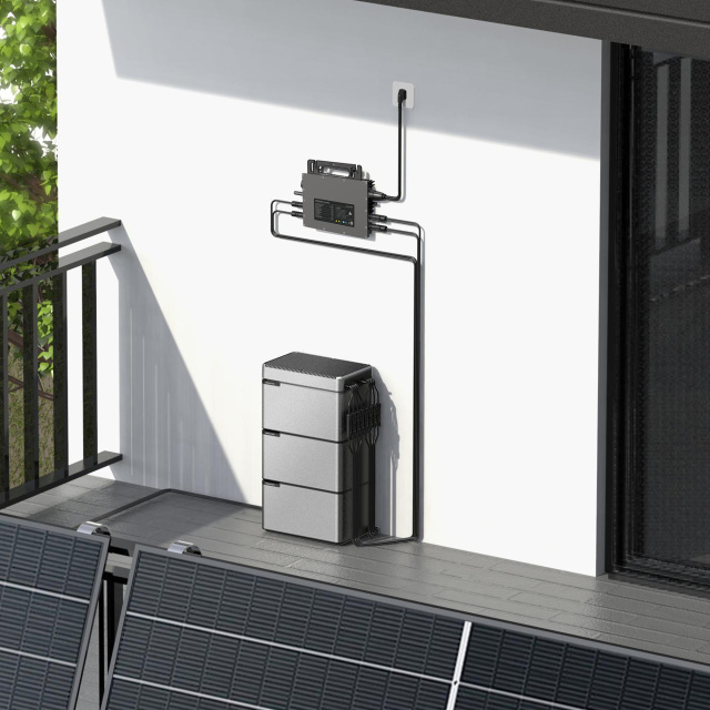 Onduleur solaire photovoltaïque micro-onduleur connecté au réseau 1 kW