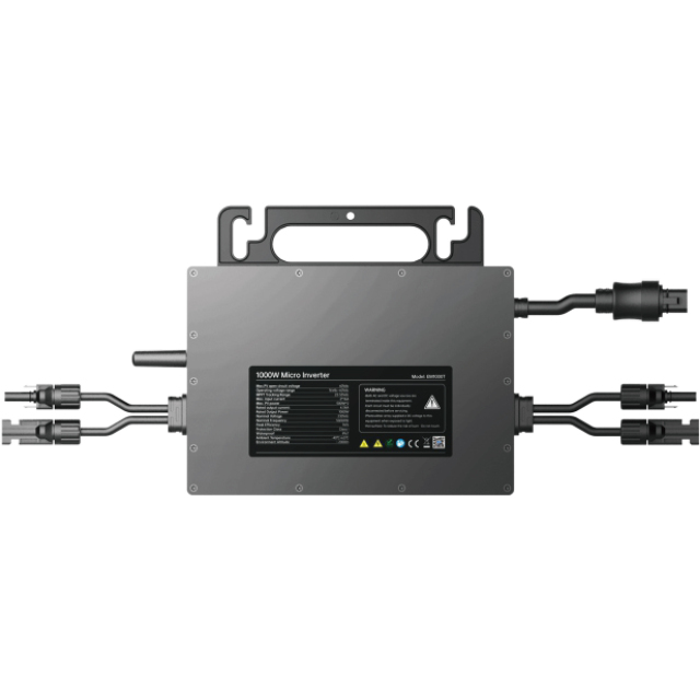 Onduleur solaire photovoltaïque micro-onduleur connecté au réseau 1 kW