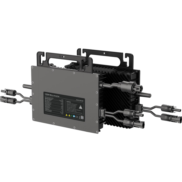 Onduleur solaire hybride photovoltaïque micro-onduleur raccordé au réseau de 1,2 kW pour la production d'électricité