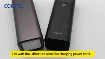 Bidirectional Charging Power Bank: 140W Ultra-Fast Charging For Laptops