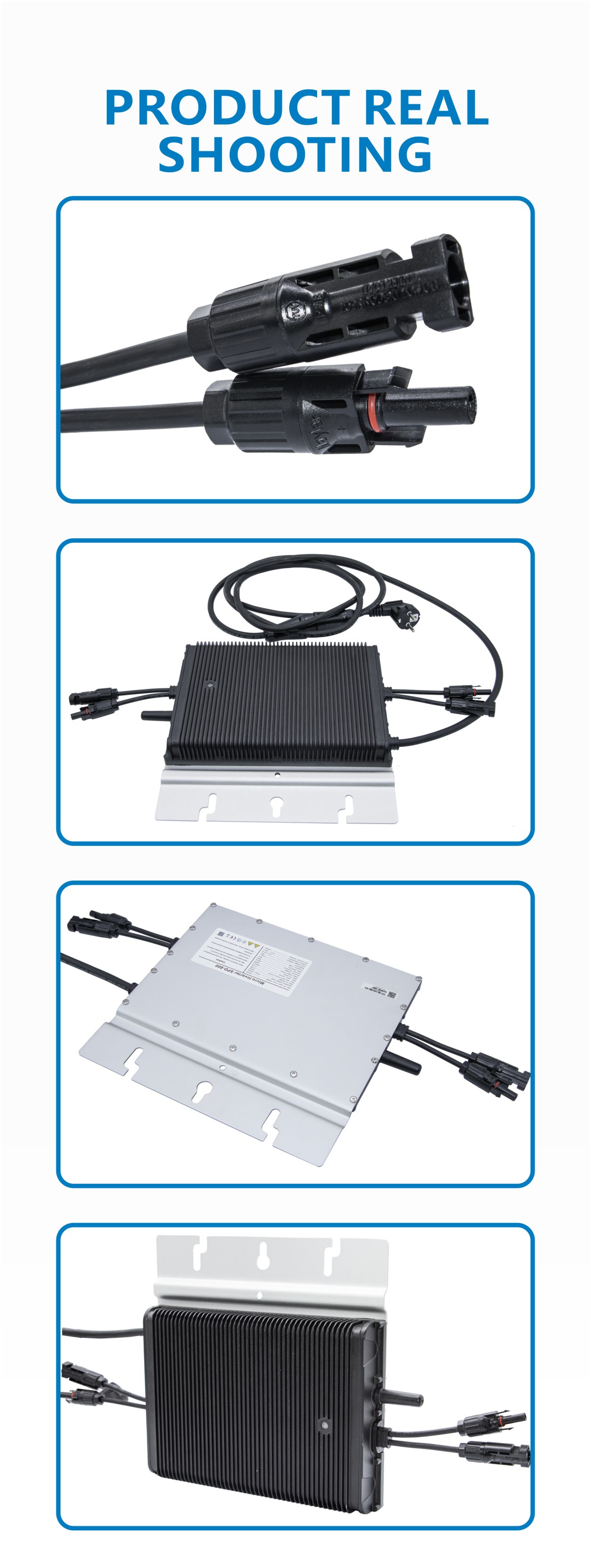 SPD-800 800W Solar On-Grid MicroInverter for Home Solar Generatory Power Plant-9