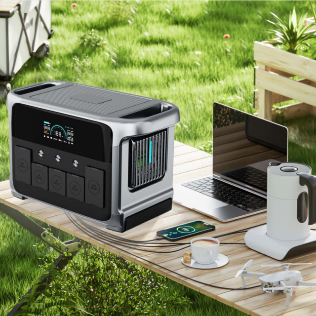 1200W Output 1152WH LiFePO4 Battery Portable Powerstation Home Energy Storage System