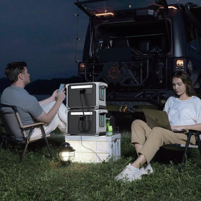 1200W Output 1152WH LiFePO4 Battery Portable Powerstation Home Energy Storage System